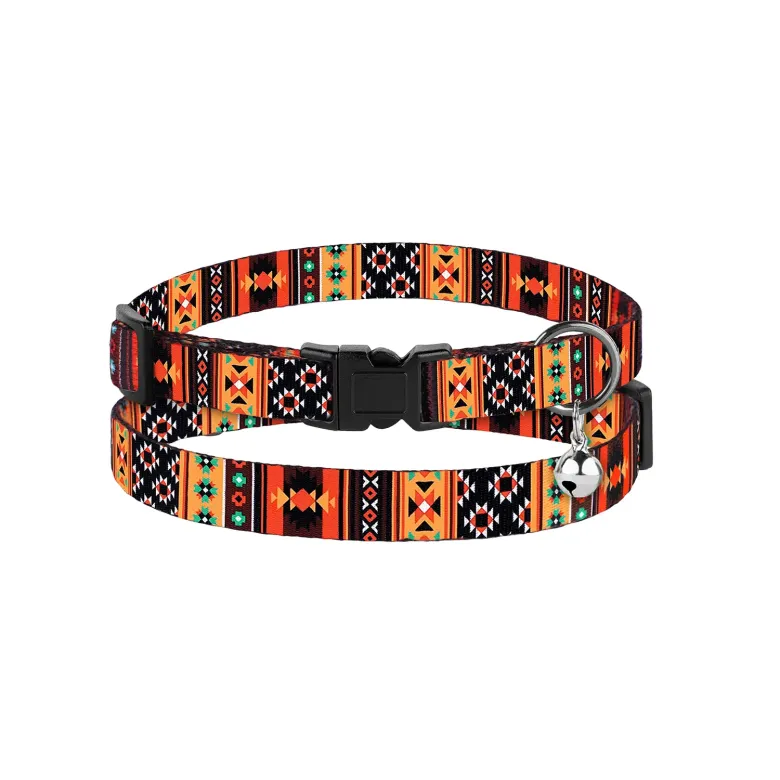 Нашийник нейлоновий HiDOG для кота "Boha orange" XS