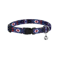 Нашийник нейлоновий HiDOG для кота "Aztec purple" XS