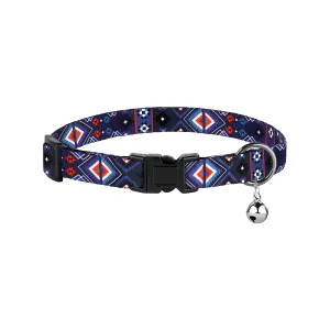 Нашийник нейлоновий HiDOG для кота "Aztec purple" XS