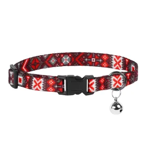Нашийник нейлоновий HiDOG для кота "Вишиванка" XS