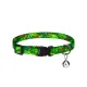 Нашийник нейлоновий HiDOG для кота "Abstraction green" XS