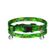 Нашийник нейлоновий HiDOG для кота "Abstraction green" XS