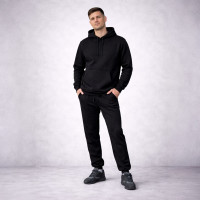 Чоловічий спортивний костюм, чорний